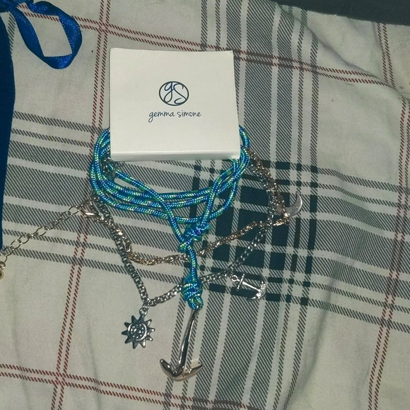GEMMA SIMONE 6 PIECE WOMENS ADJUSTABLE BRACELET with a cute bag! - Picture 5 of 6